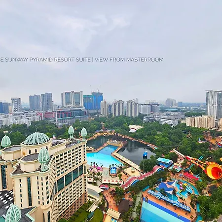Sunway Resort Suite #29 1- 6Paxs Sunway Lagoon Pyramid Petaling Jaya Exterior photo