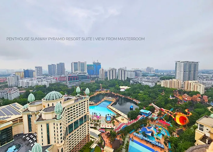 Sunway Resort Suite #29 1- 6Paxs Sunway Lagoon Pyramid